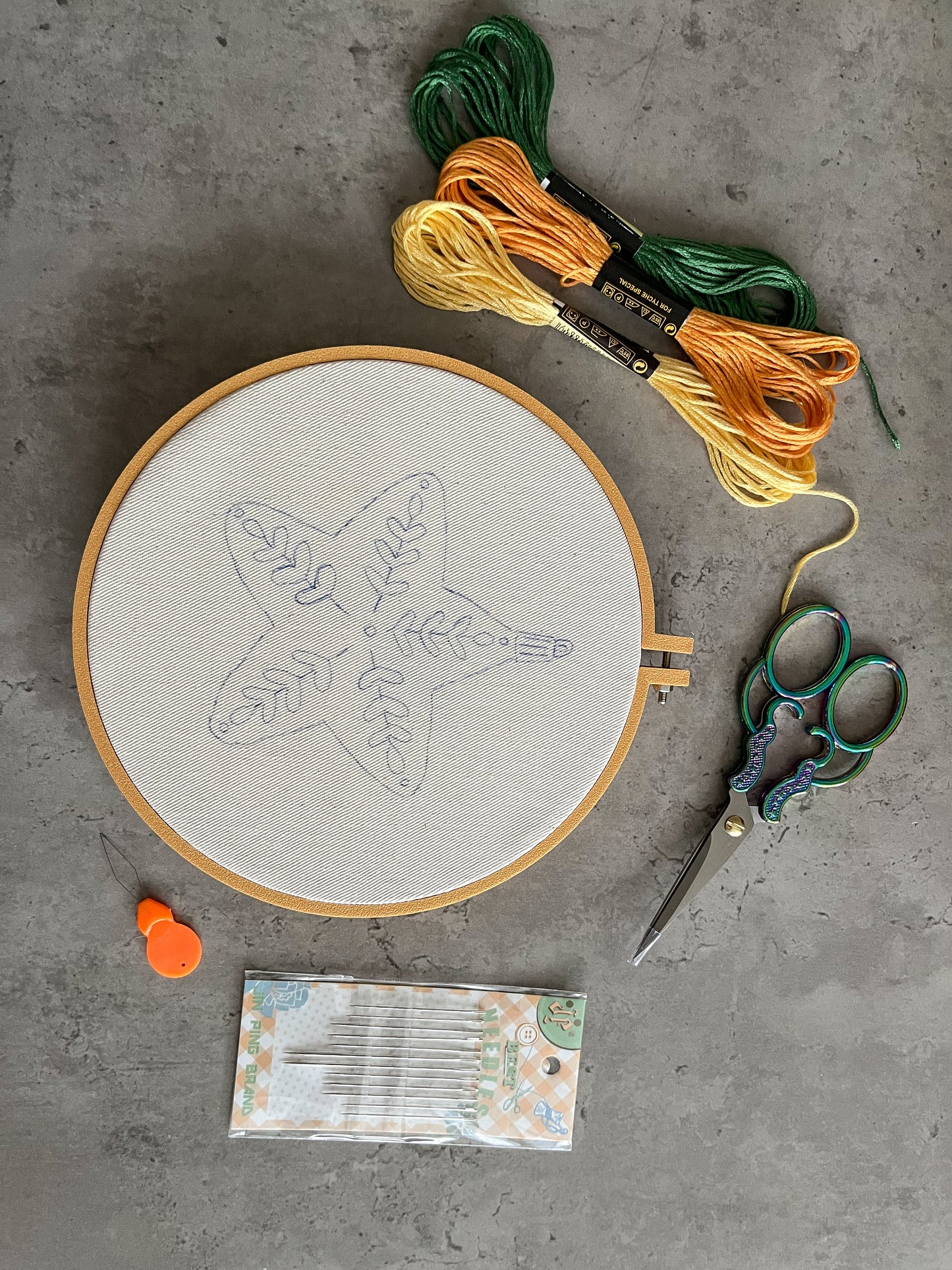 Christmas embroidery kit - Star 🌟
