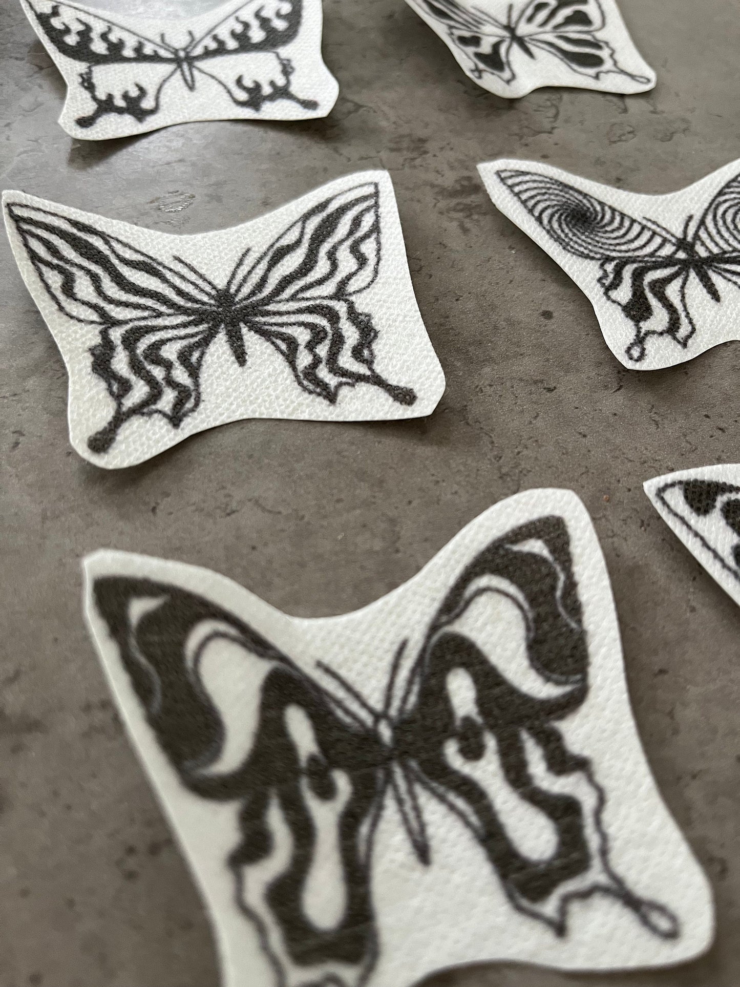 Butterfly Embroidery stickers | stick and stitch stickers | Embroidery pattern | Embroidery designs | Water soluble stickers