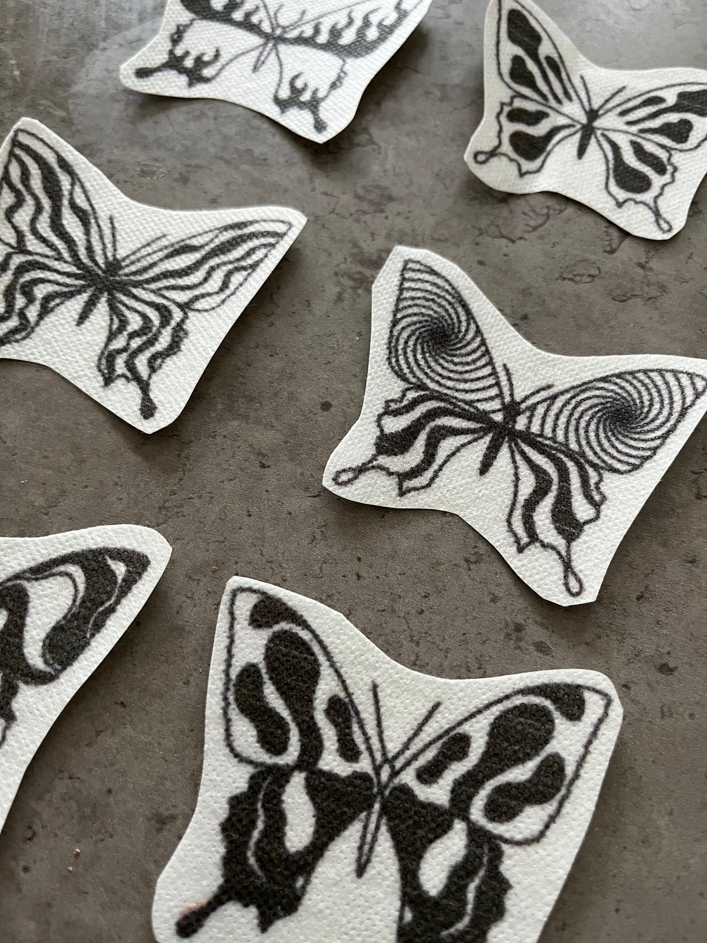 Butterfly Embroidery stickers | stick and stitch stickers | Embroidery pattern | Embroidery designs | Water soluble stickers