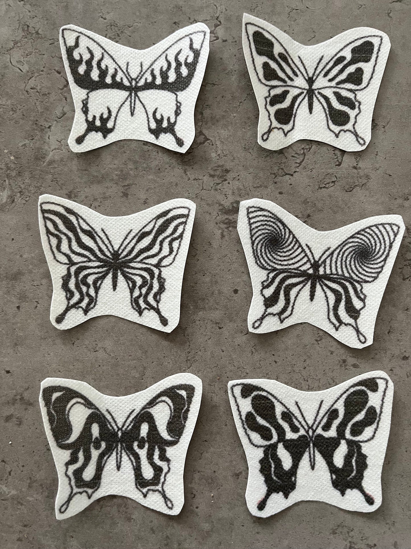 embroidery stickers, hand embroidery ,embroidery pattern , stick and stitch stickers