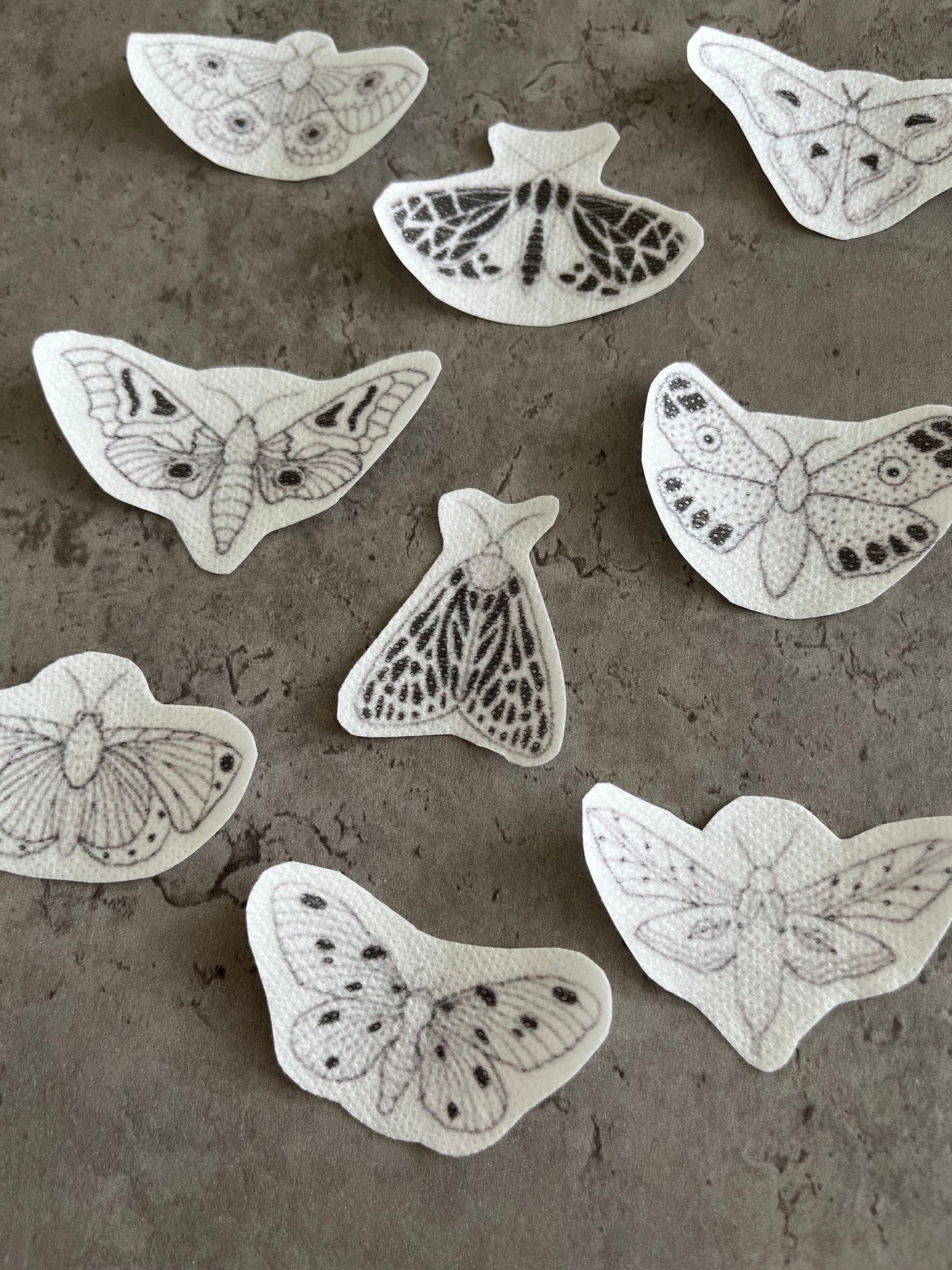 Embroidery stickers | stick and stitch stickers | Embroidery pattern | Embroidery designs | Water soluble stickers | Printed designs