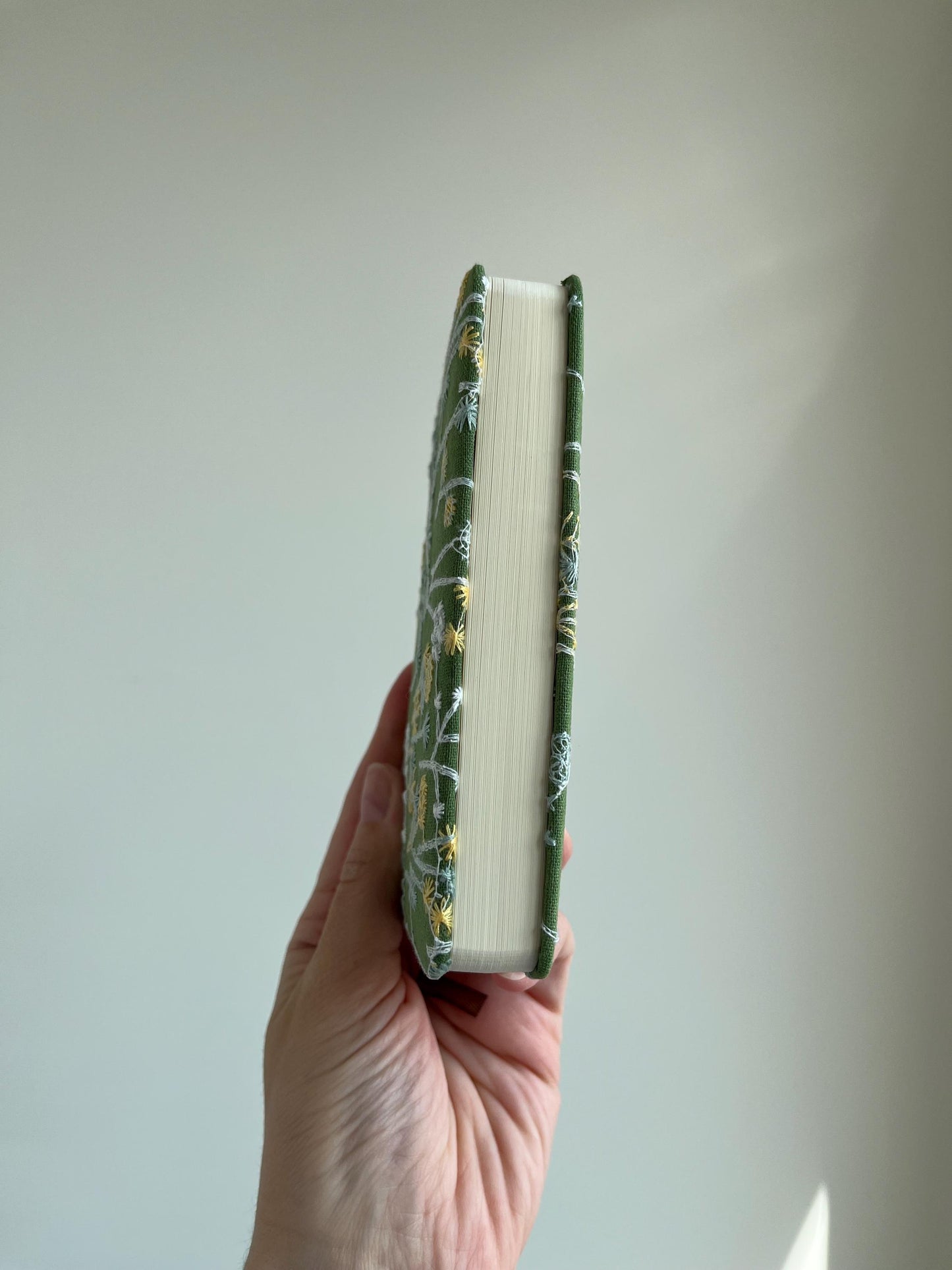 A6 Notepad| Notebook with embroidered cover | Notebook