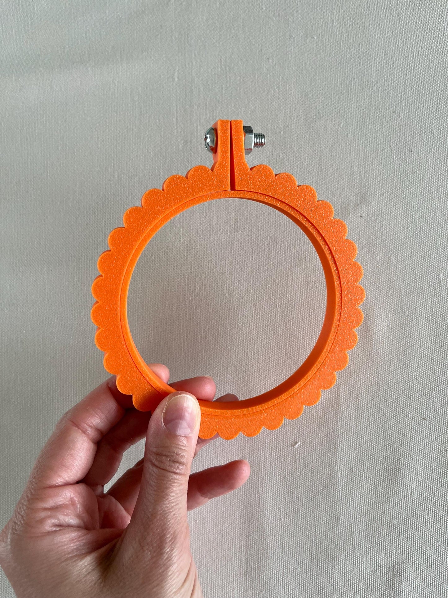 Flower Embroidery Hoop| Embroidery Frame| 3D printed embroidery hoop| Cross stitch hoop | Embroidery hoop