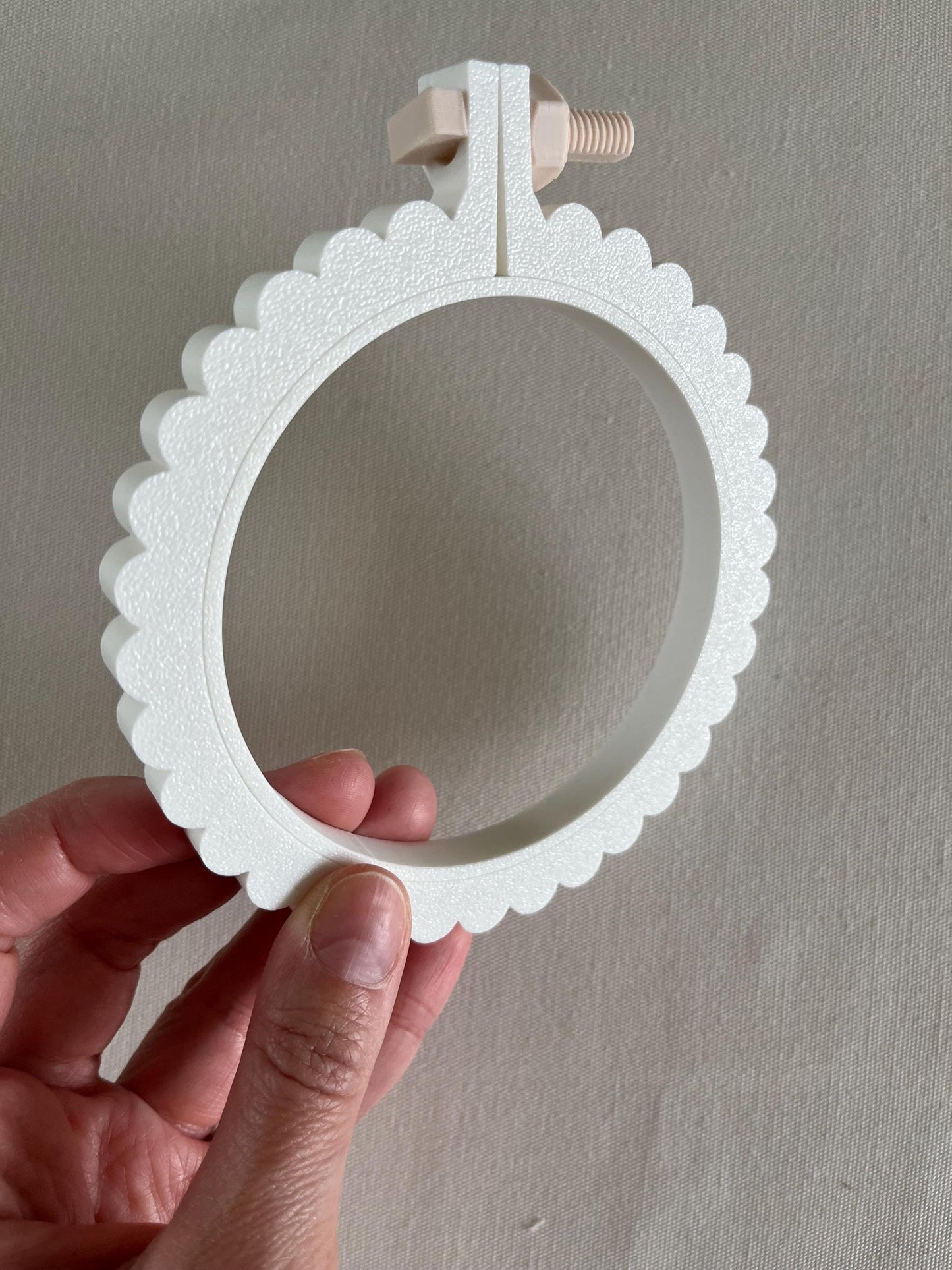 Flower Embroidery Hoop| Embroidery Frame| 3D printed embroidery hoop| Cross stitch hoop | Embroidery hoop