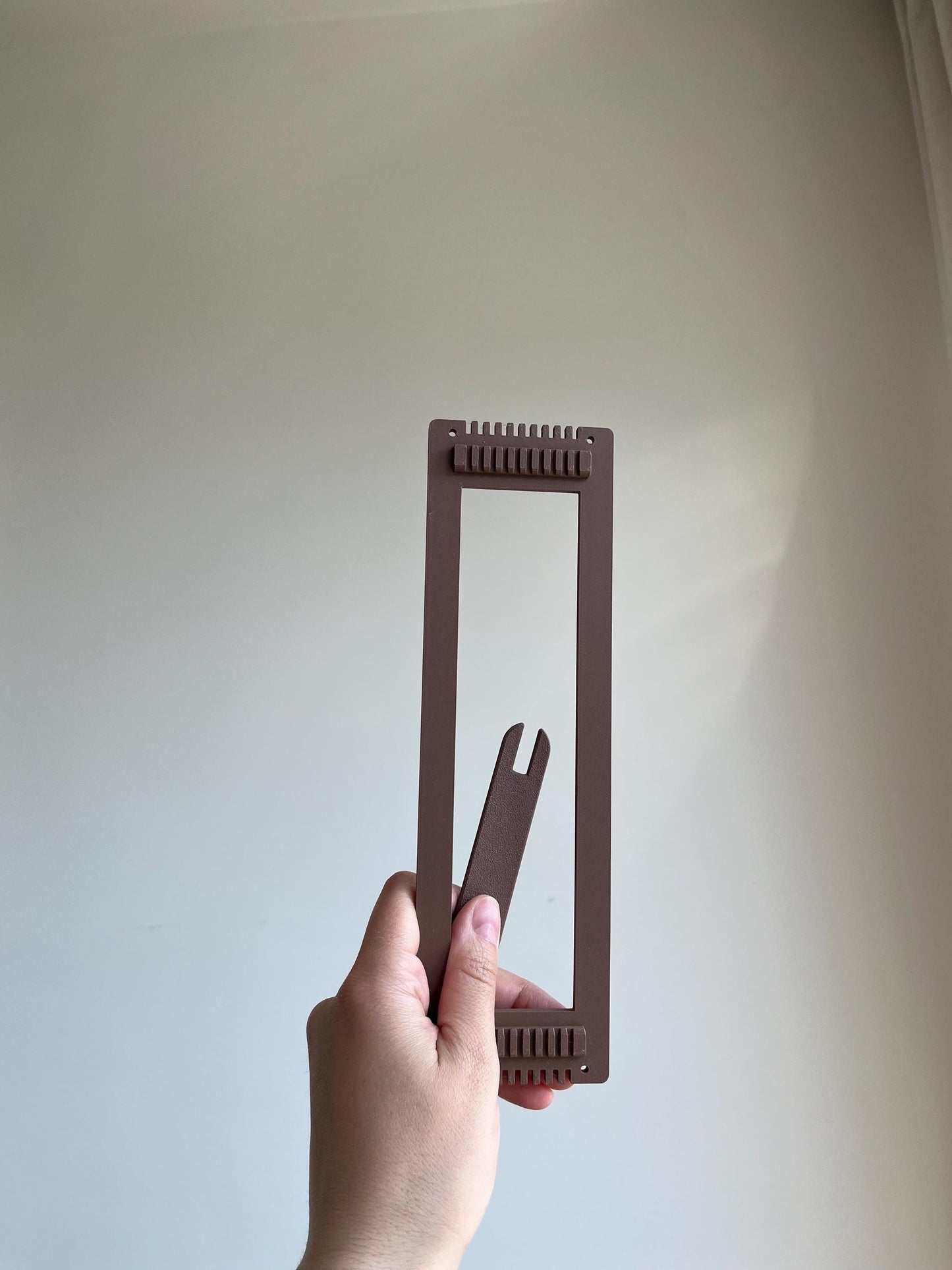 Weaving loom| Bookmark weaving loom| 3D printed weaving loom