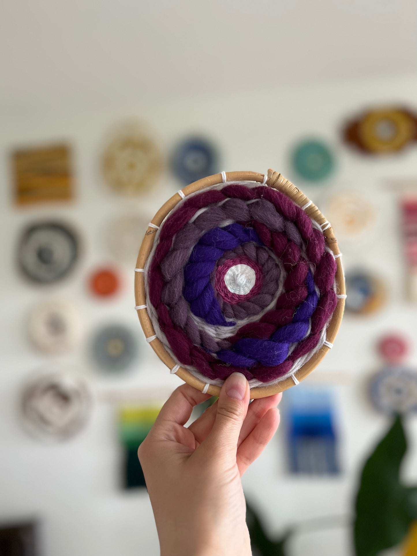 Purple rain weaving