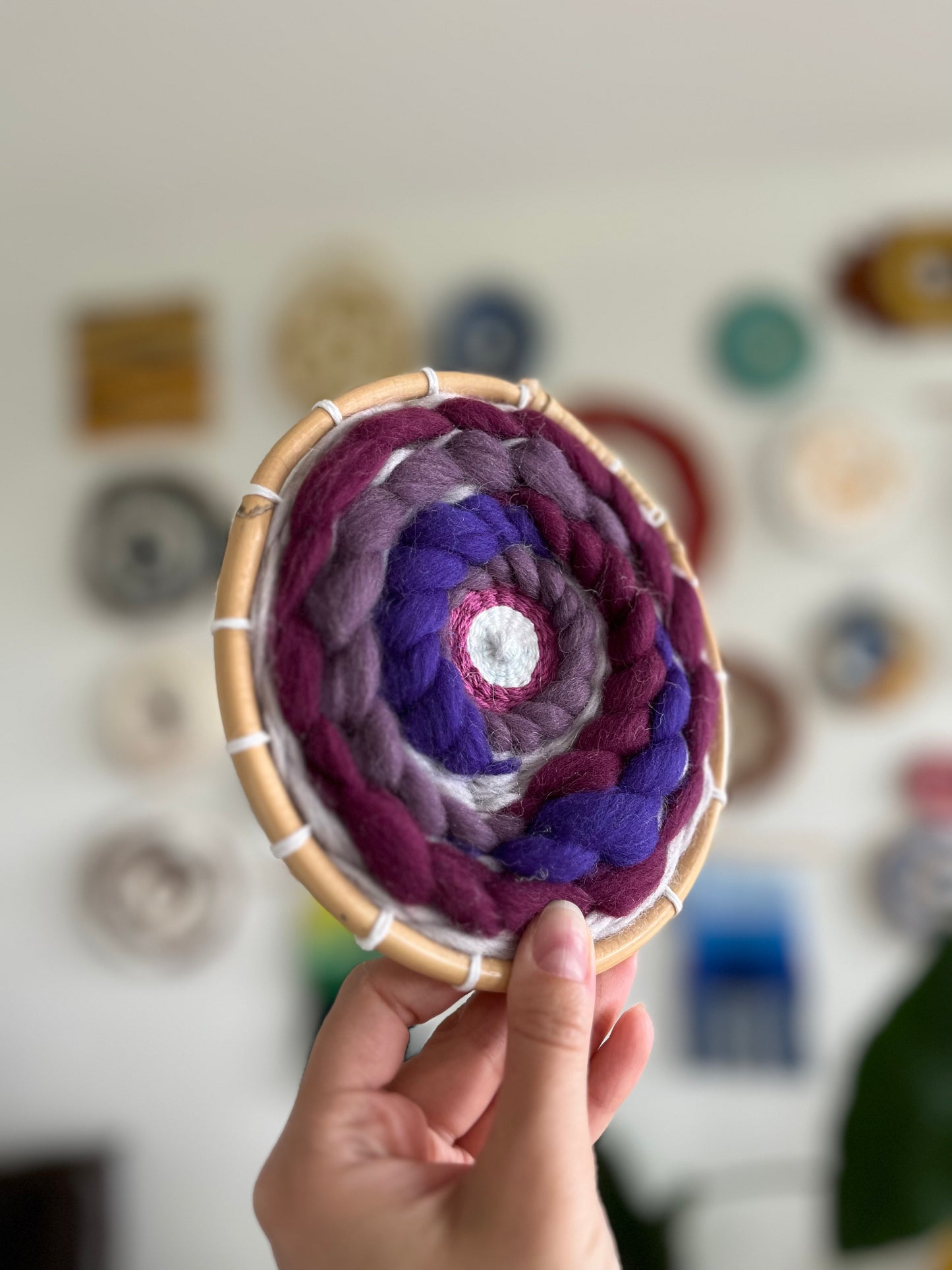 Purple rain weaving