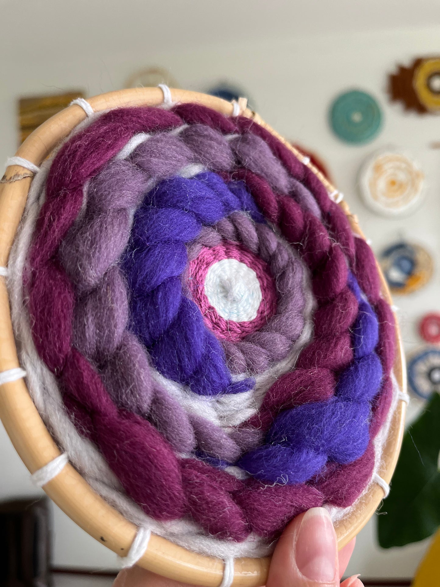 Purple rain weaving