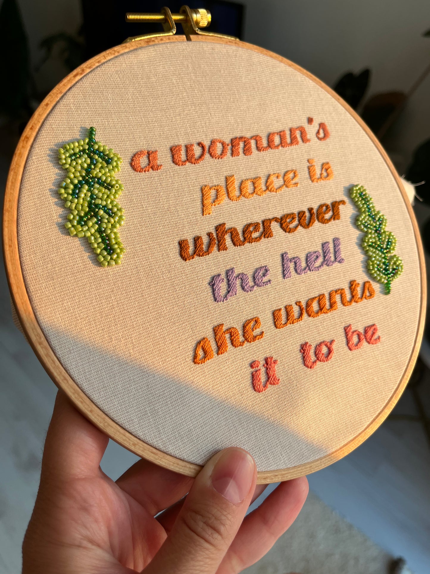 🌿 A woman’s place is wherever the hell she wants it to be🌿