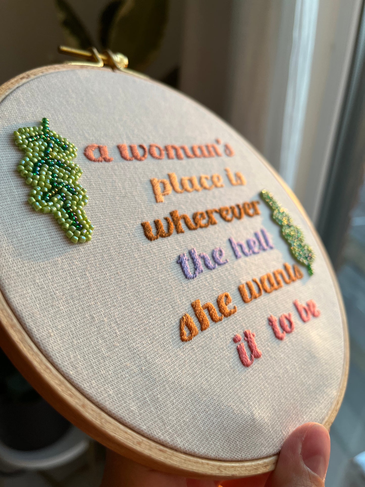 🌿 A woman’s place is wherever the hell she wants it to be🌿