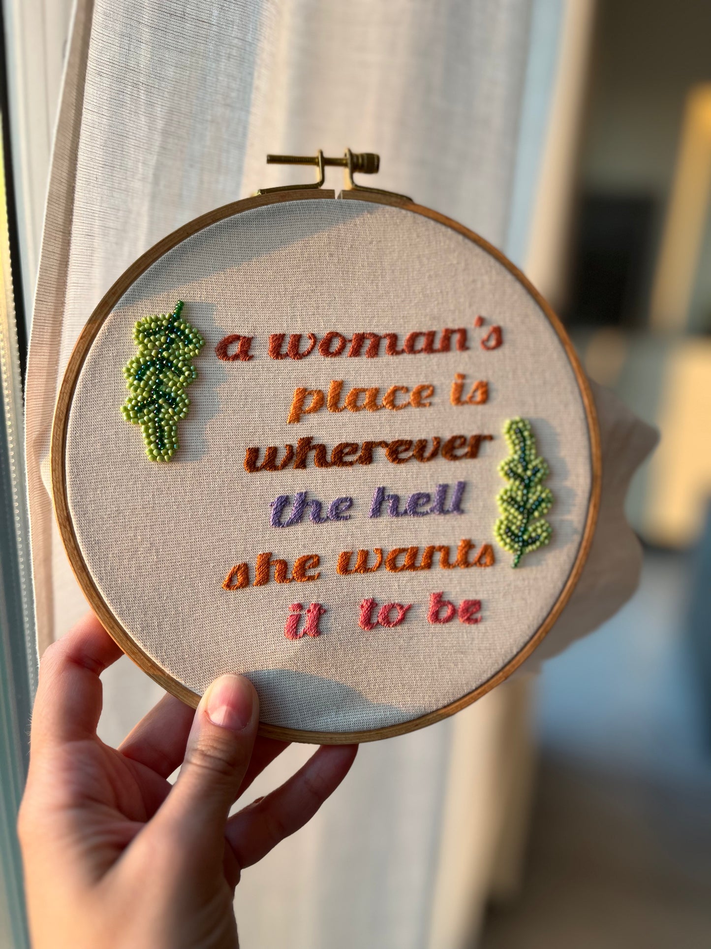 🌿 A woman’s place is wherever the hell she wants it to be🌿