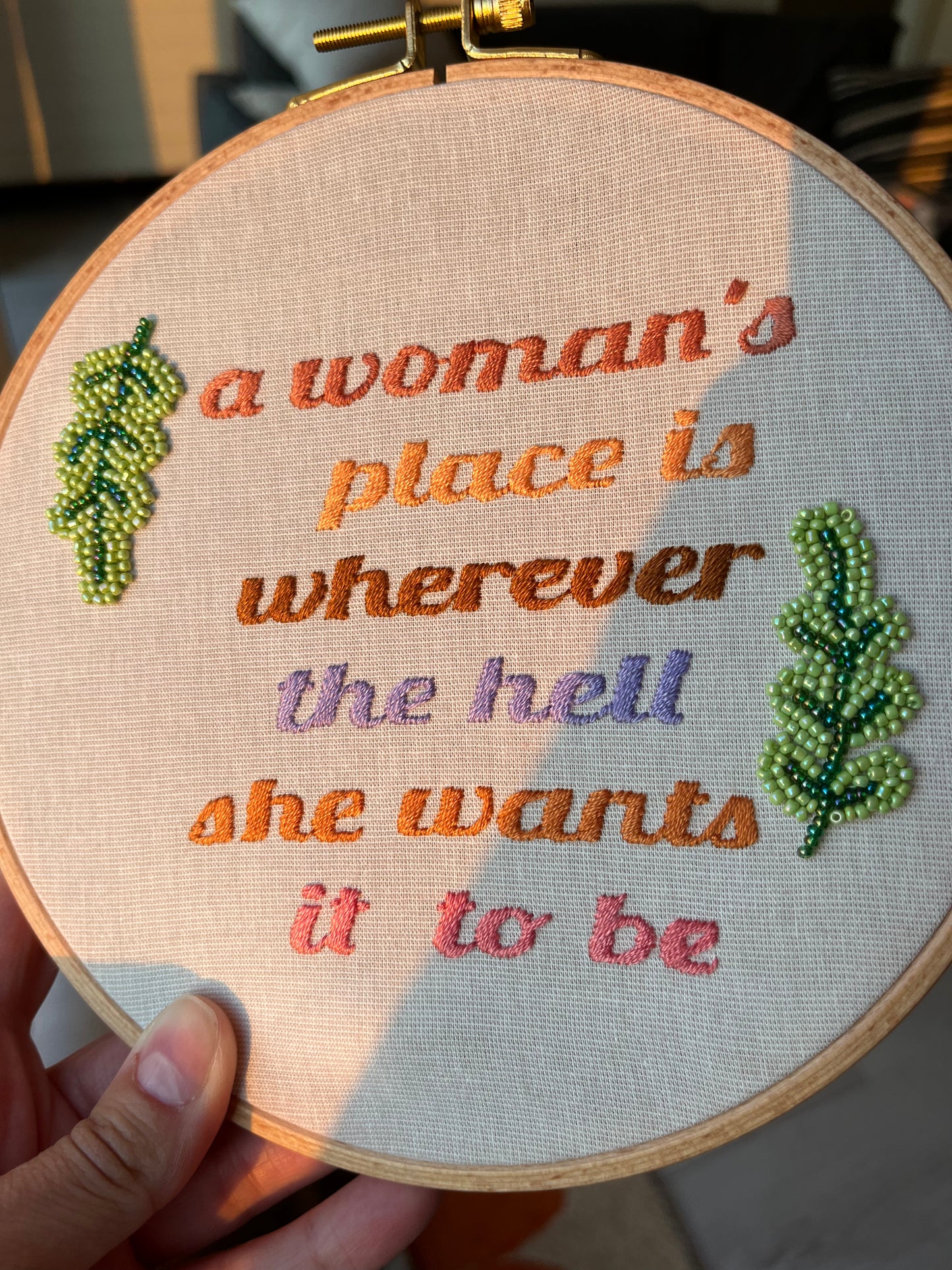 🌿 A woman’s place is wherever the hell she wants it to be🌿