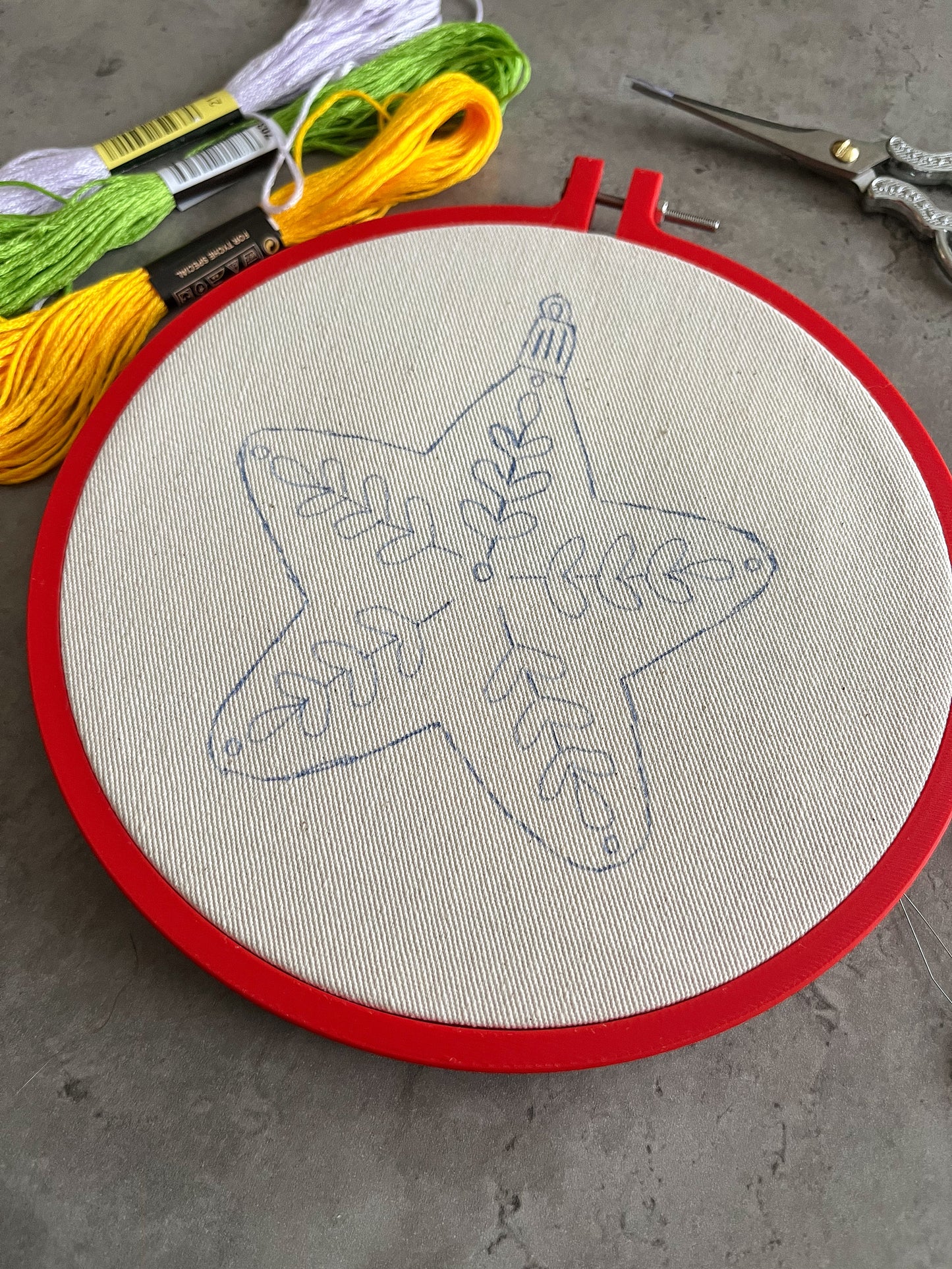 Christmas embroidery kit - Star 🌟