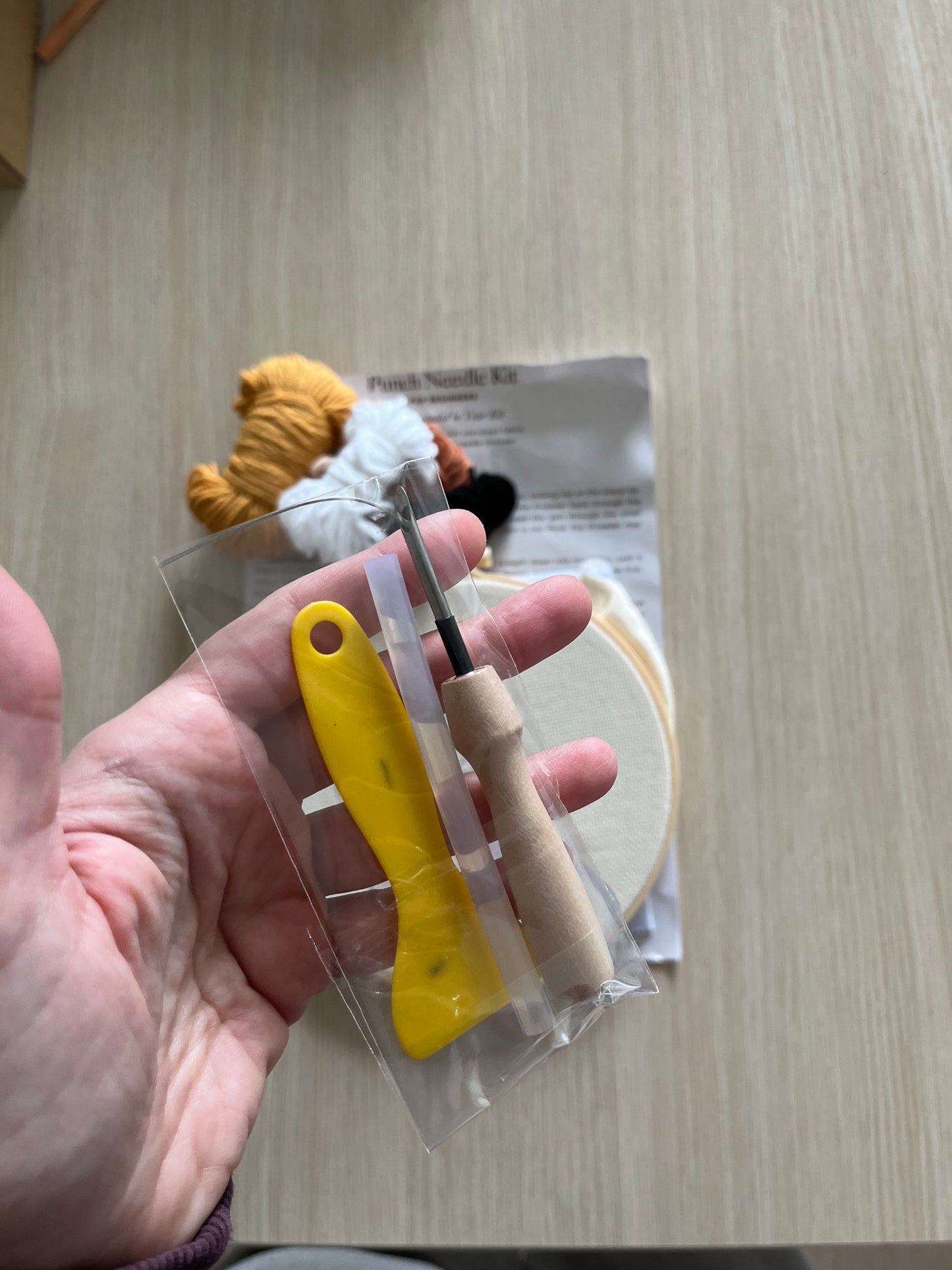 Punch Needle Kit: DIY Craft Kit for Beginners