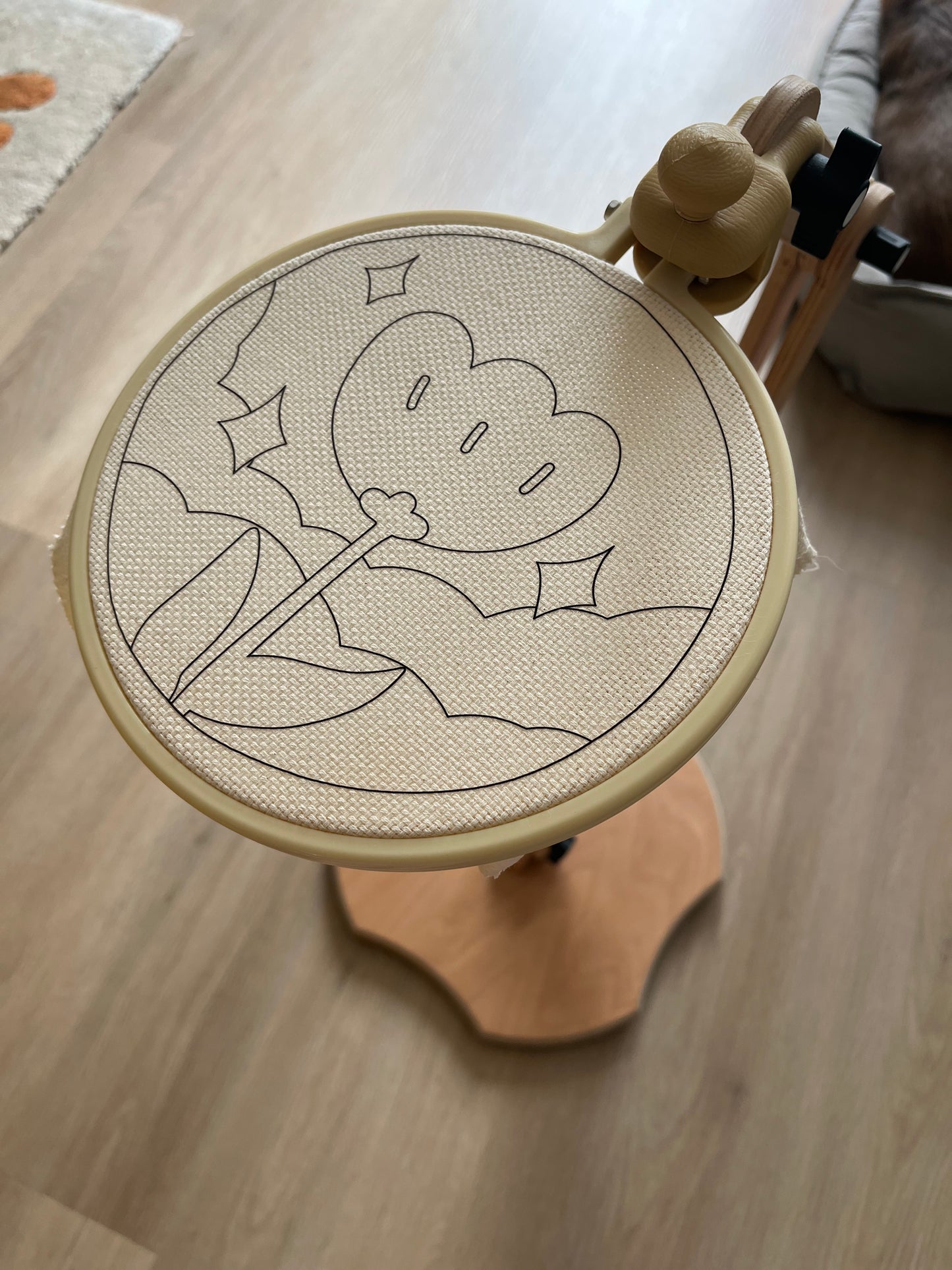 Flower Punch Needle Kit