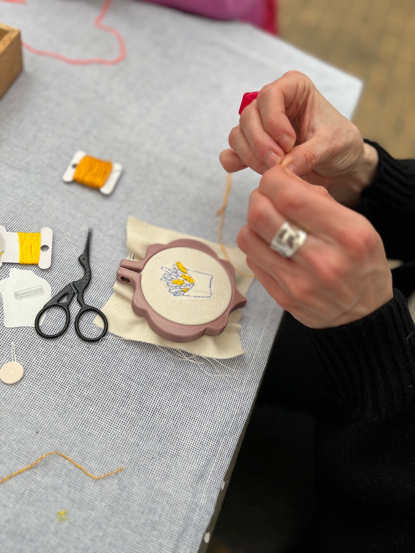 Kreadoe: Stick and Stitch Embroidery Workshop