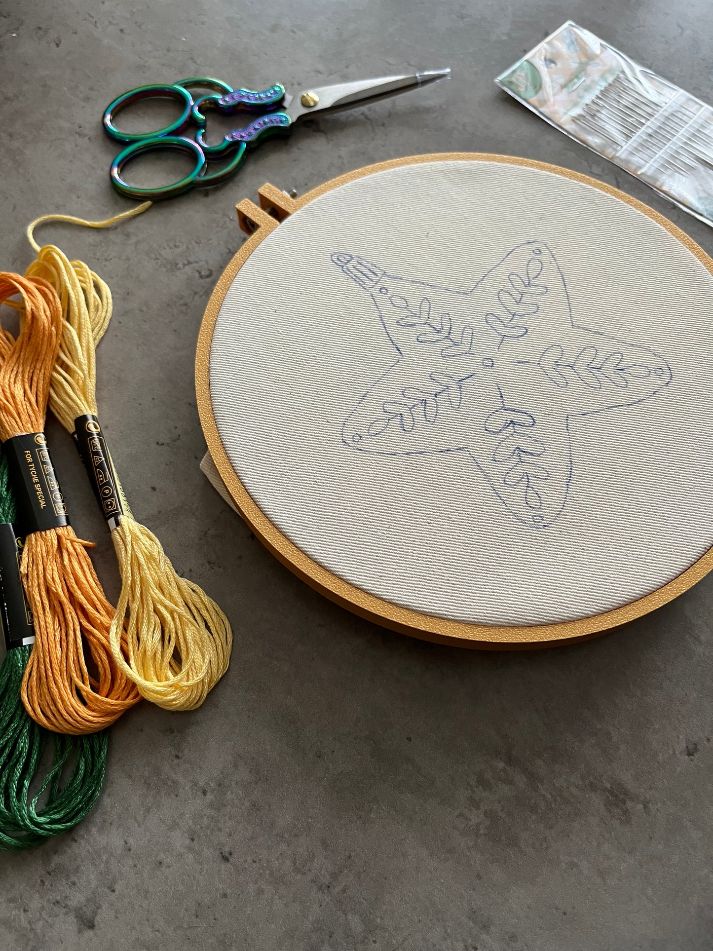 Christmas embroidery kit - Star 🌟