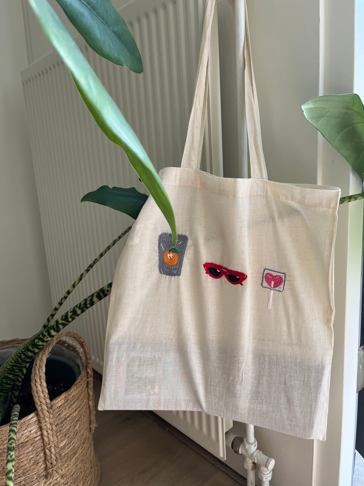 Funky tote bag