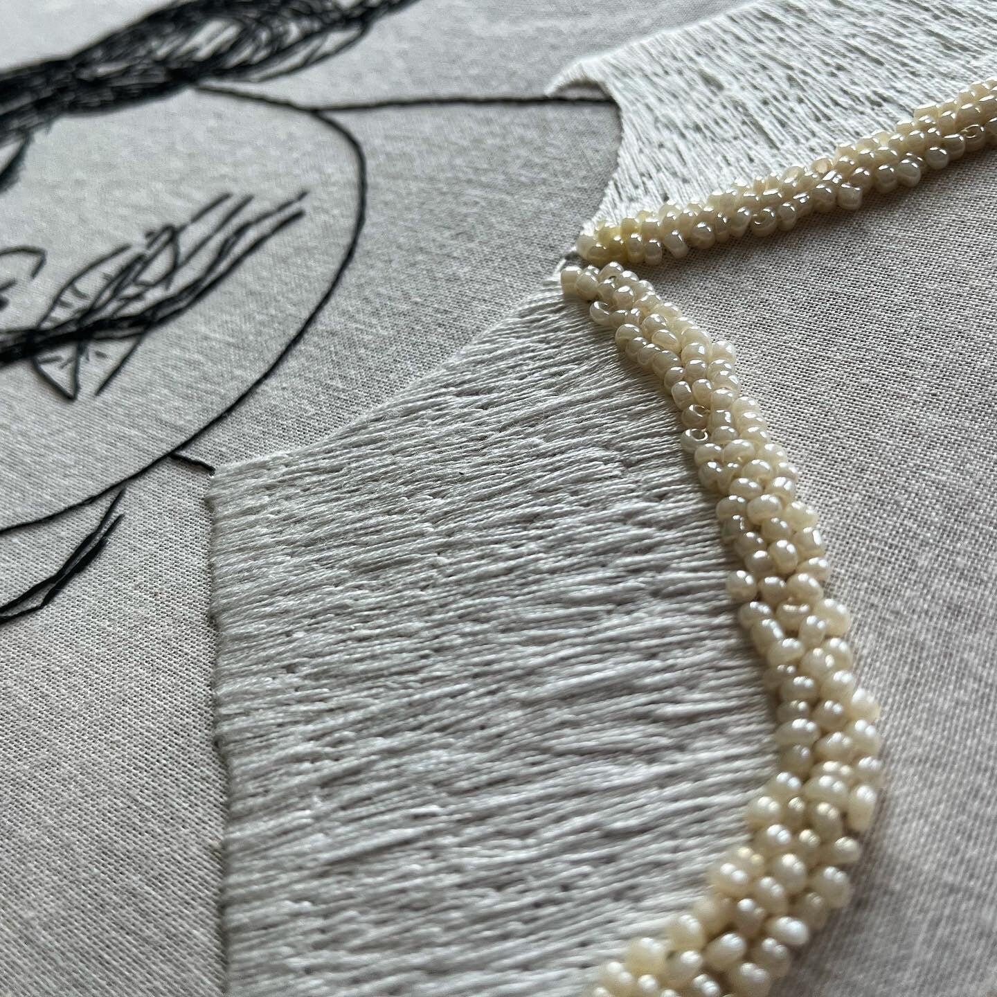 Hand-Embroidered Woman Portrait, Unique Fiber Art, One-of-a-Kind Wall Decor|Hand embroidered portrait