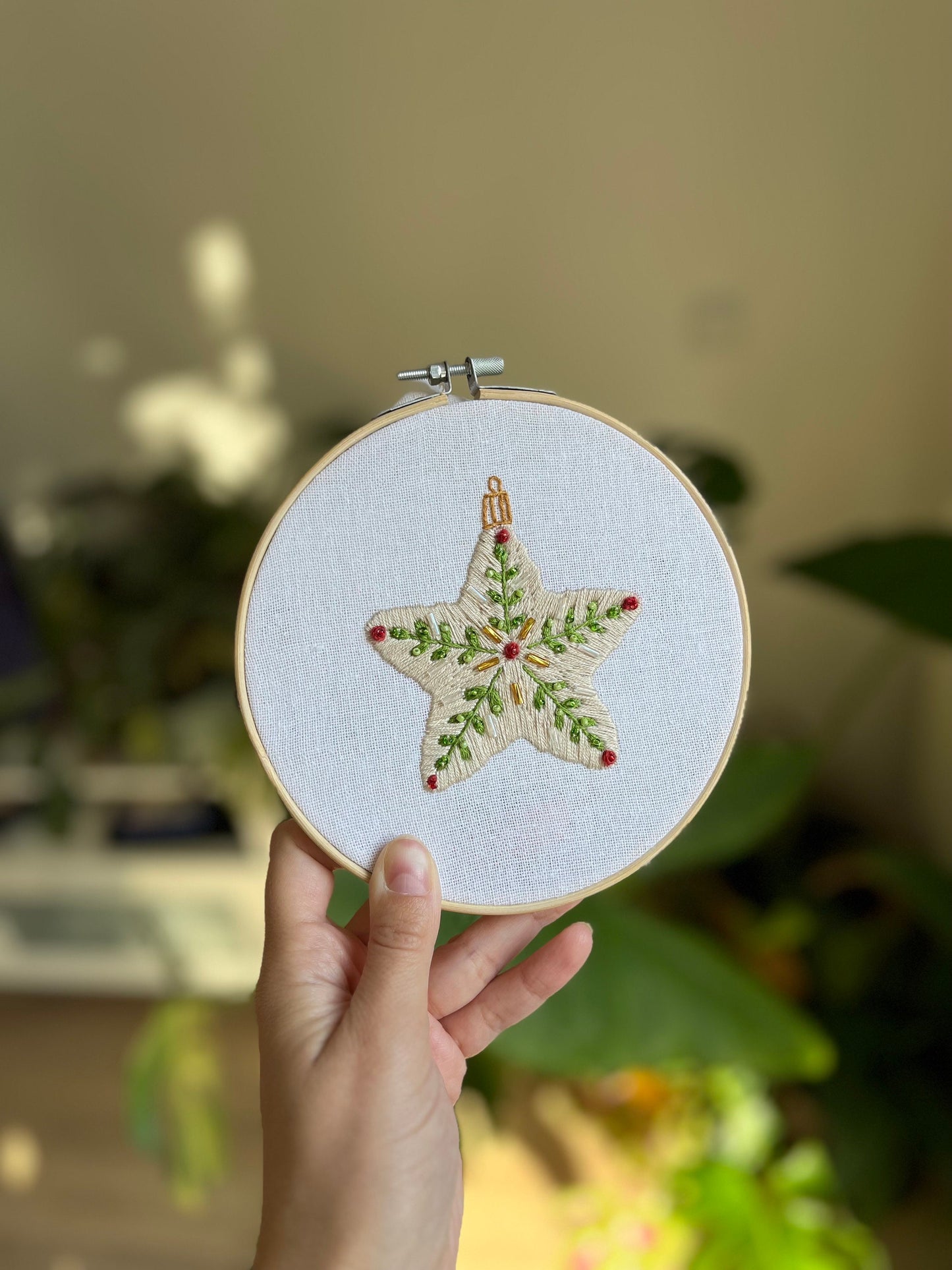 Christmas embroidery kit - Star 🌟