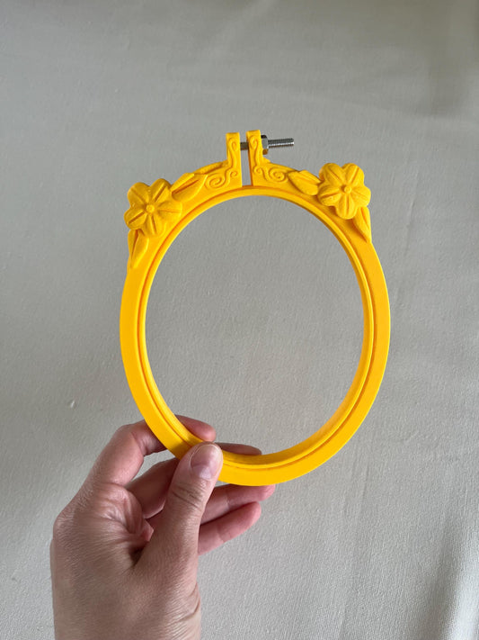 Flower Embroidery Hoop| Embroidery Frame| 3D printed embroidery hoop| Cross stitch hoop | Embroidery hoop