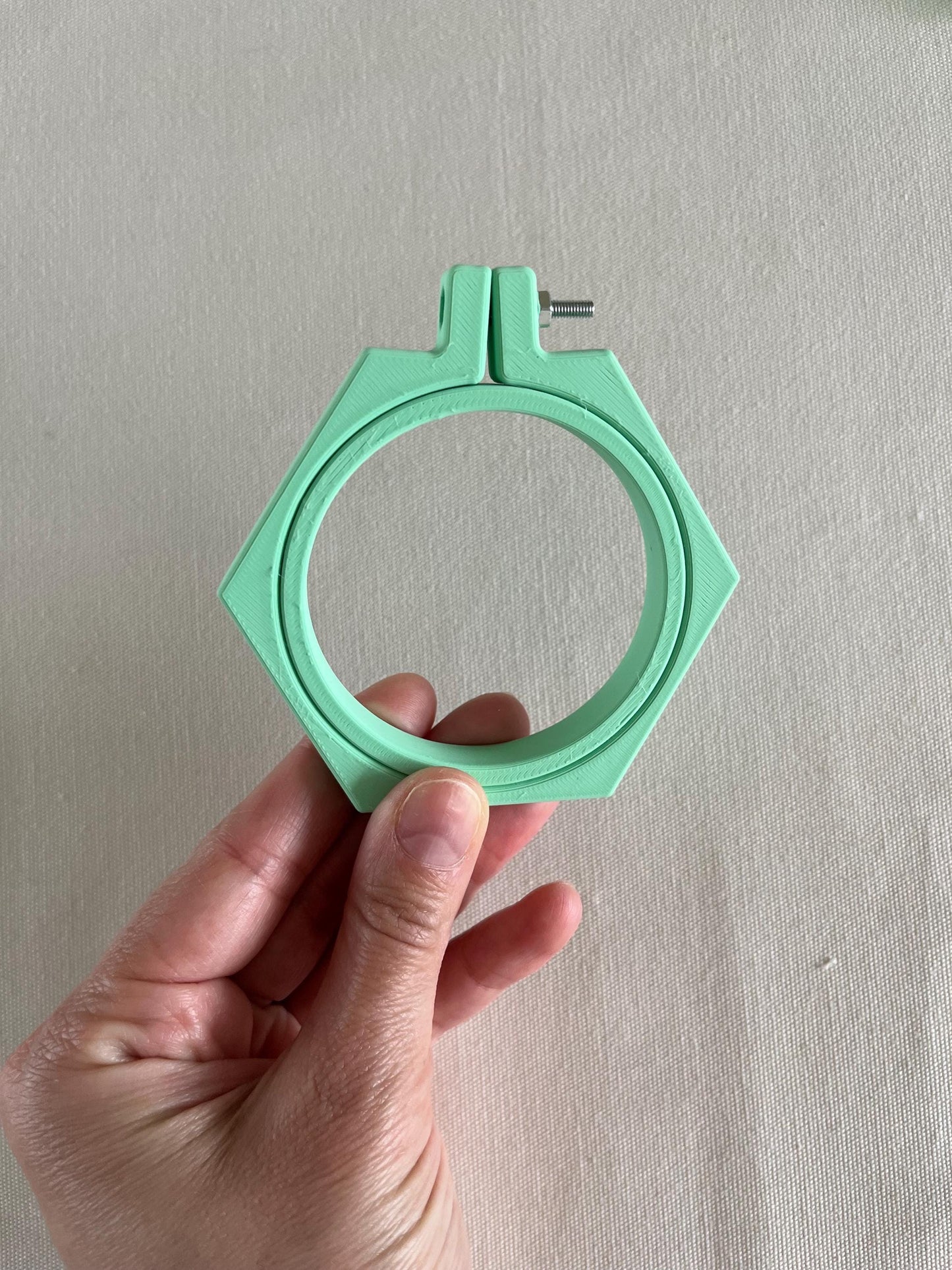 Mini Embroidery Hoop| Embroidery Frame| 3D printed embroidery hoop| Cross stitch hoop | Embroidery hoop