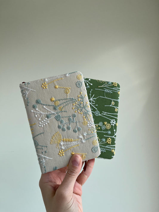 A6 Notepad| Notebook with embroidered cover | Notebook