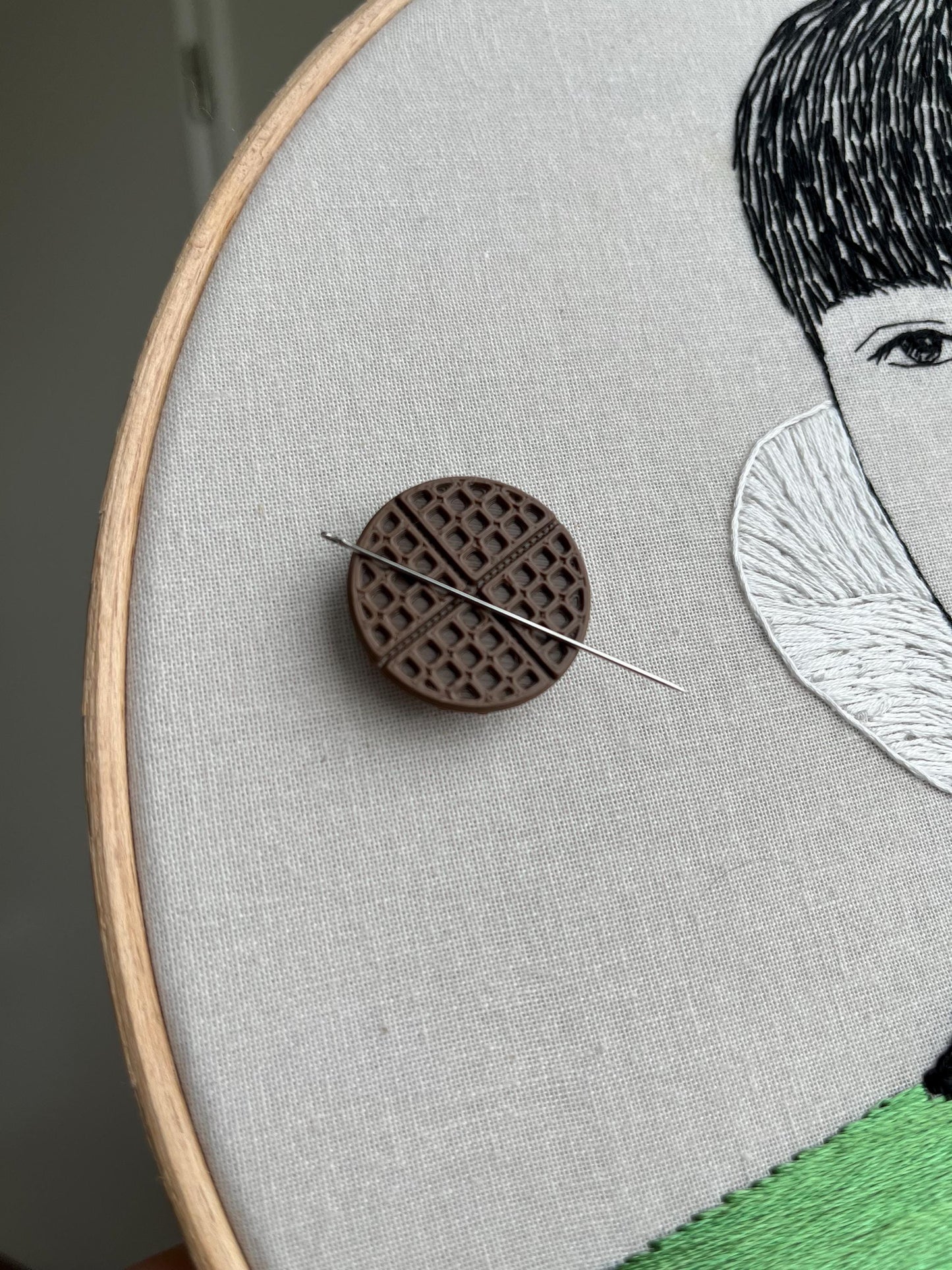 Magnetic Needle minder | Waffle magnetic needle minder| Pin Needle minder | Waffle needle minder
