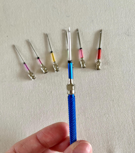 Punch needle |Embroidery Punch Needle|Punch Needle Embroidery Set - 7 Piece Needles with Threader| Tufting Punch needle