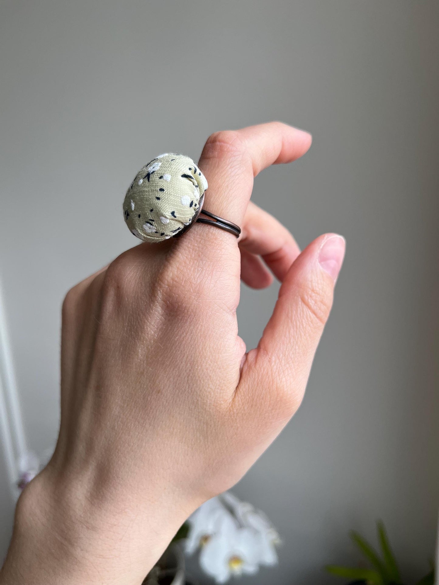 Pin cushion ring | Pun minder | Embroidery pin cushion | Sewing tools
