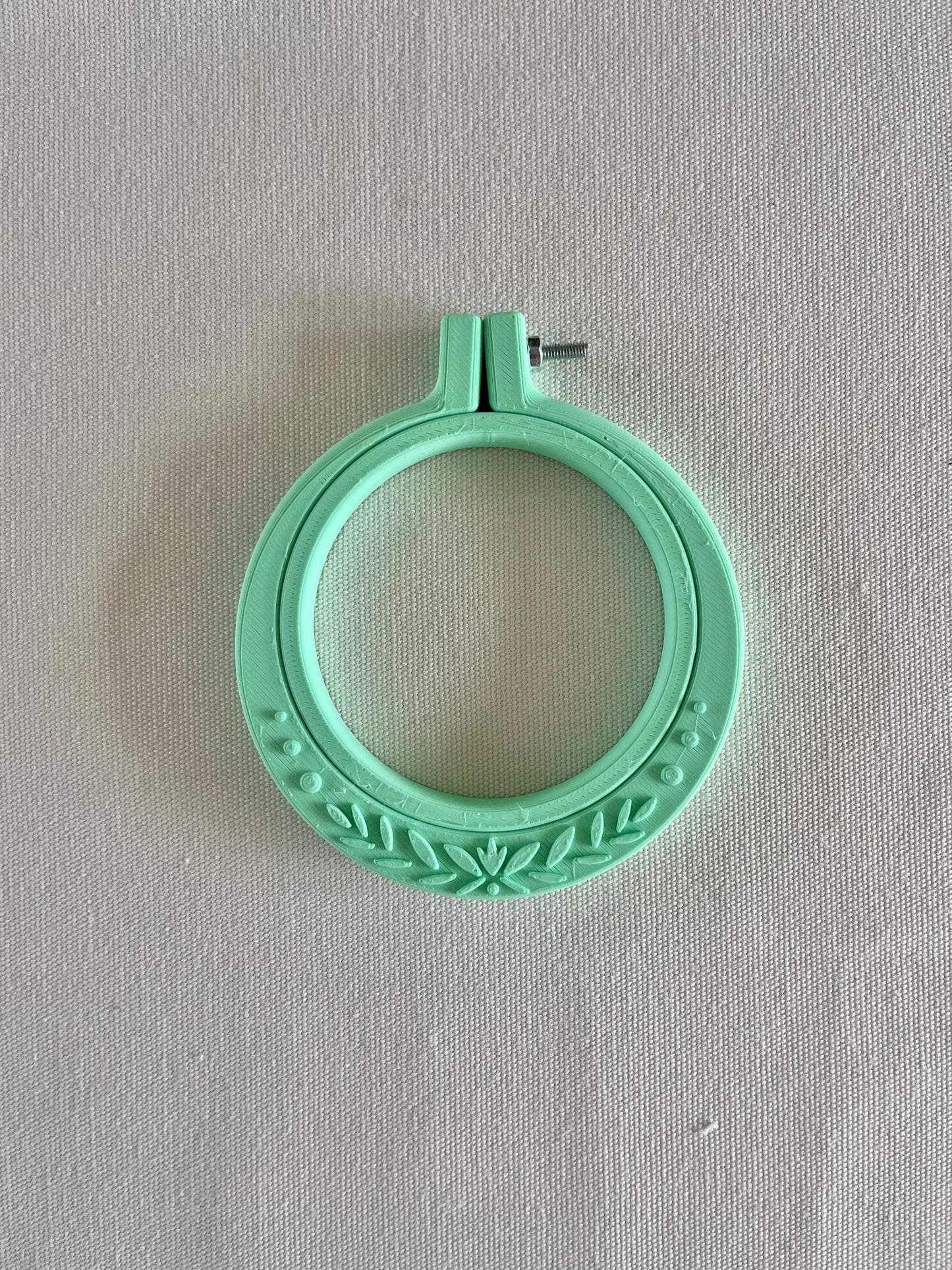 Mini Embroidery Hoop| Embroidery Frame| 3D printed embroidery hoop| Cross stitch hoop | Embroidery hoop