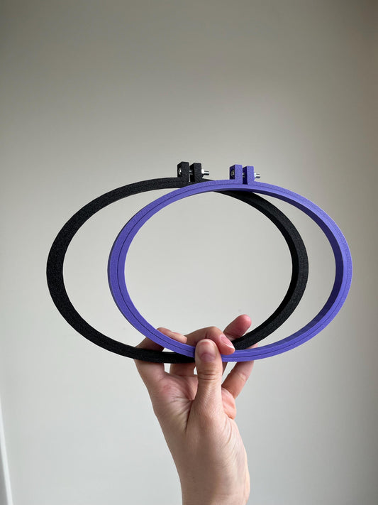 Oval Embroidery Hoop| Oval Embroidery Frame| 3D printed embroidery hoop| Cross stitch hoop | Embroidery hoop