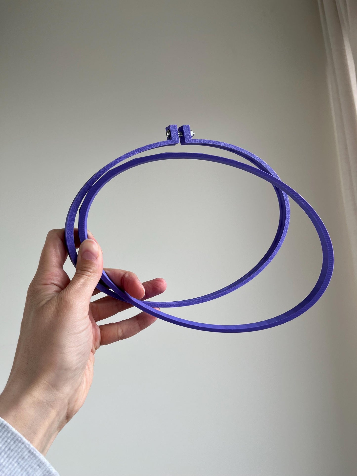 Oval Embroidery Hoop| Oval Embroidery Frame| 3D printed embroidery hoop| Cross stitch hoop | Embroidery hoop