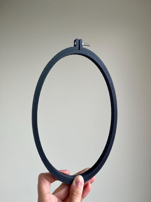 Oval Embroidery Hoop| Oval Embroidery Frame| 3D printed embroidery hoop| Cross stitch hoop | Embroidery hoop