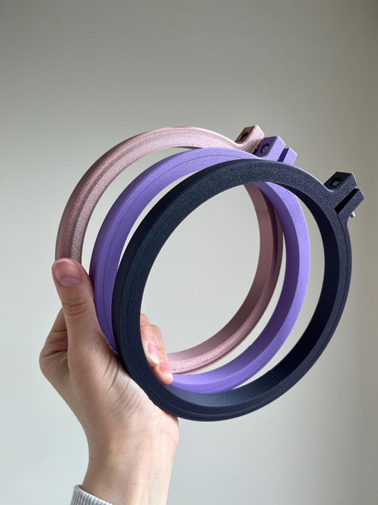 Embroidery Hoop| Embroidery Frame| 3D printed embroidery hoop| Cross stitch hoop | Embroidery hoop