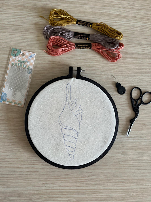 Embroidery Kit| Hand embroidery Kit| DIY craft kit| Beginner embroidery kit