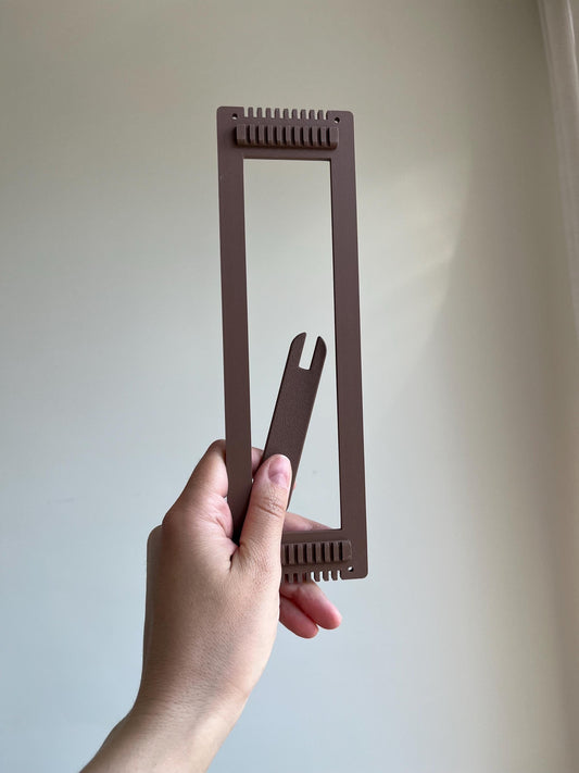 Weaving loom| Bookmark weaving loom| 3D printed weaving loom